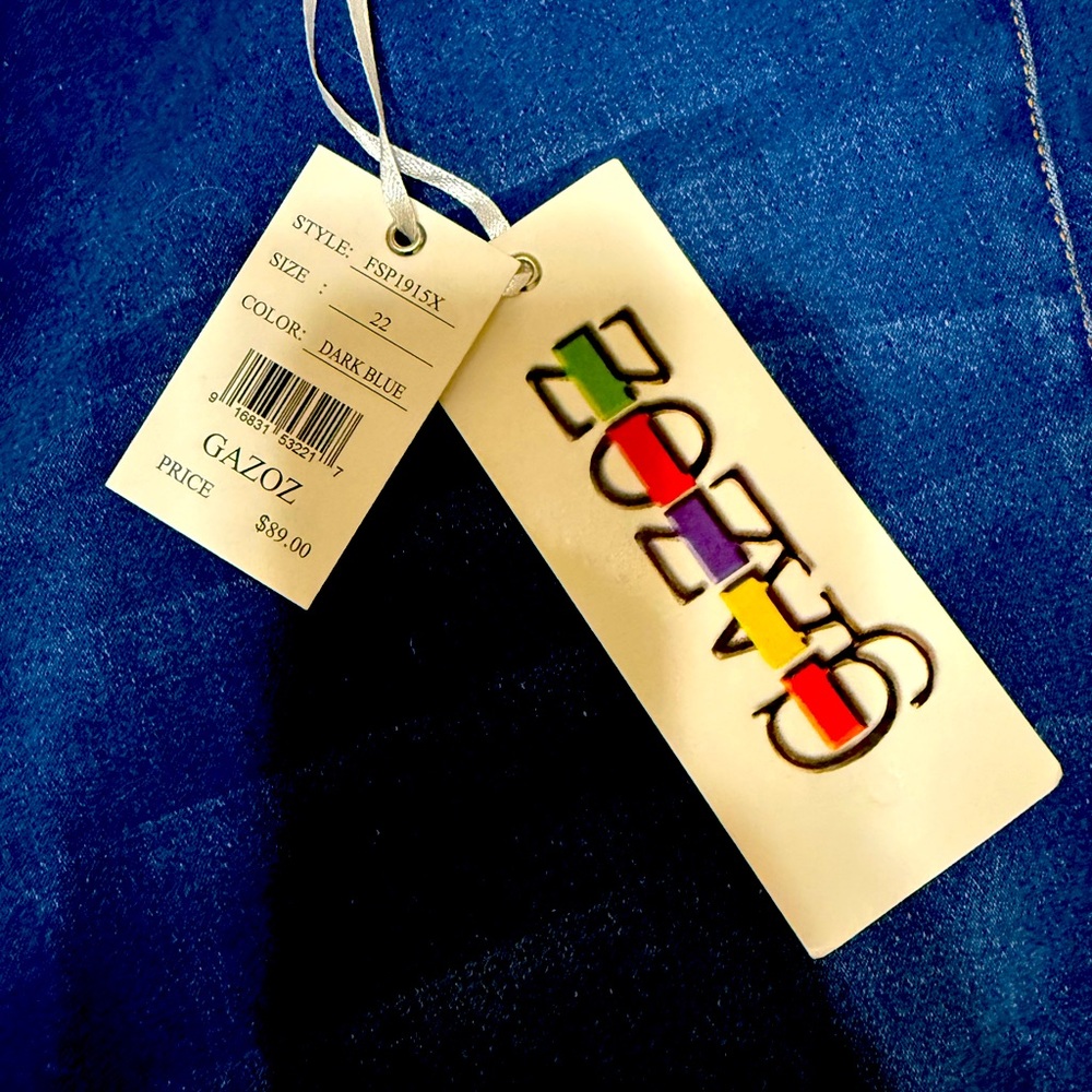 Gazoz plus size women’s jeans. Plus size (22)